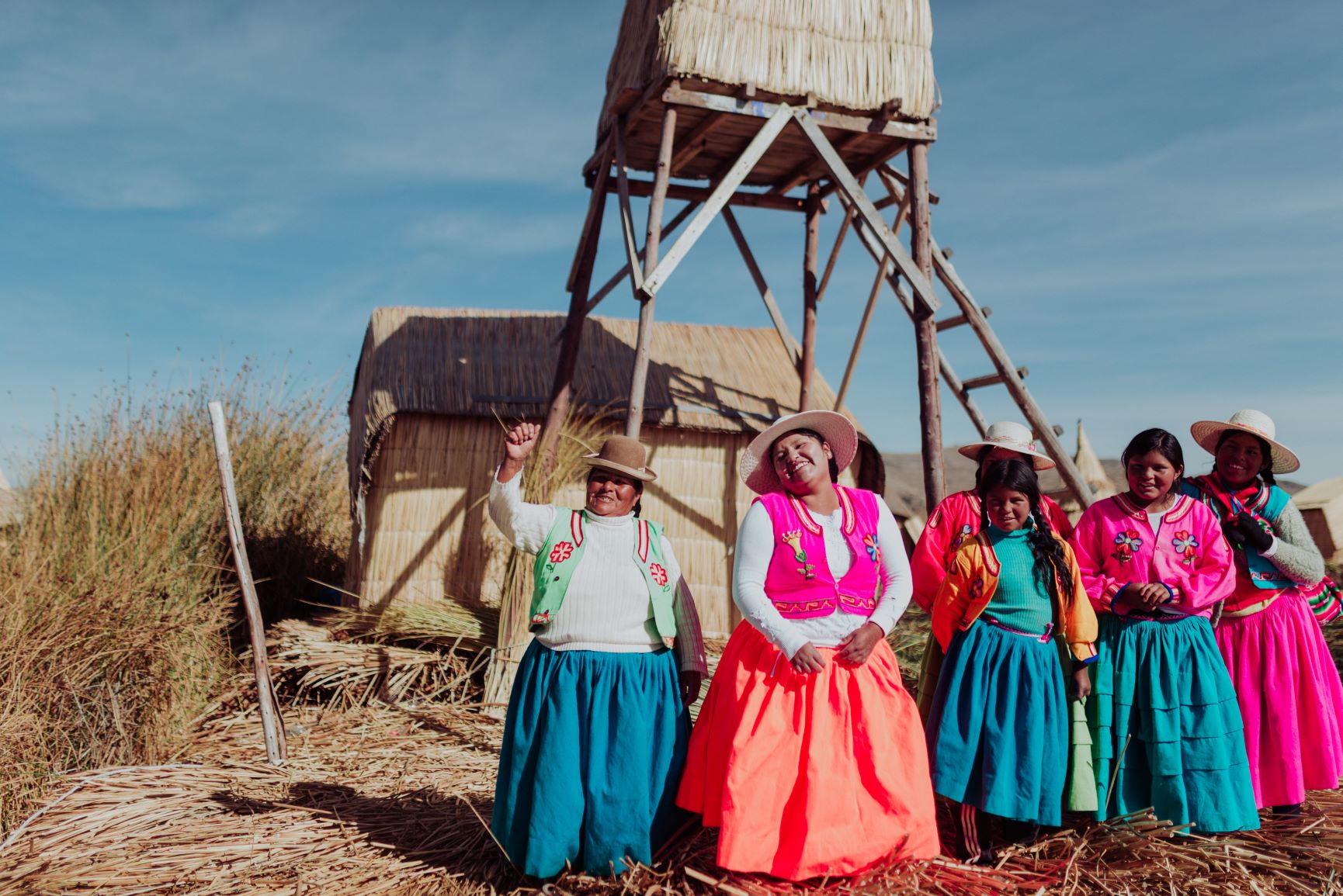 Iles Uros au Pérou