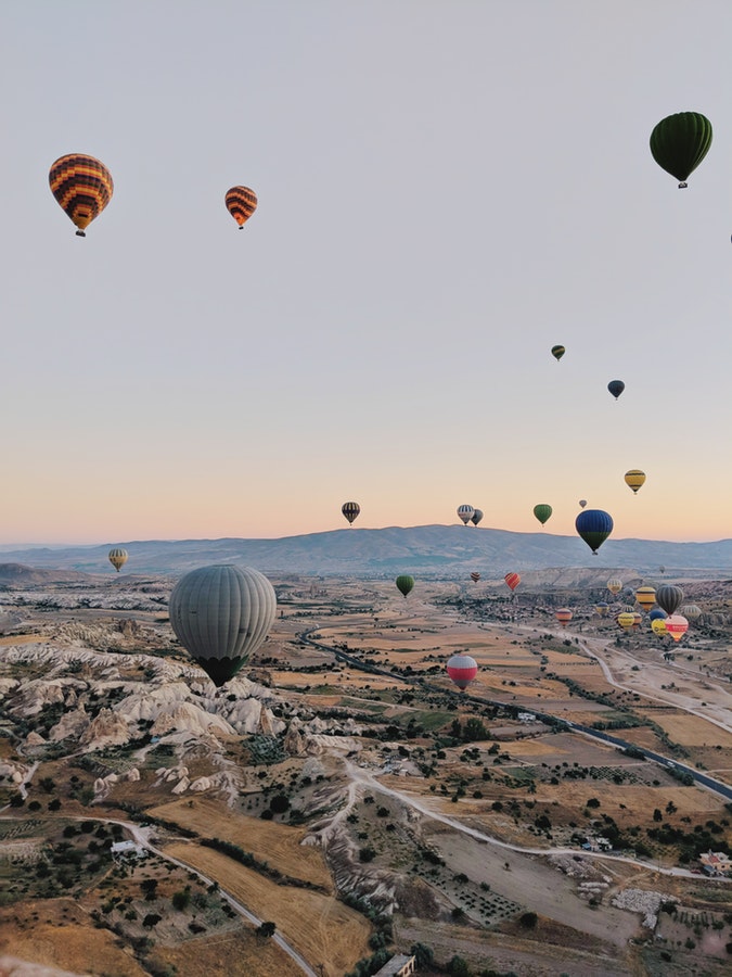 Montgolfière en Turquie