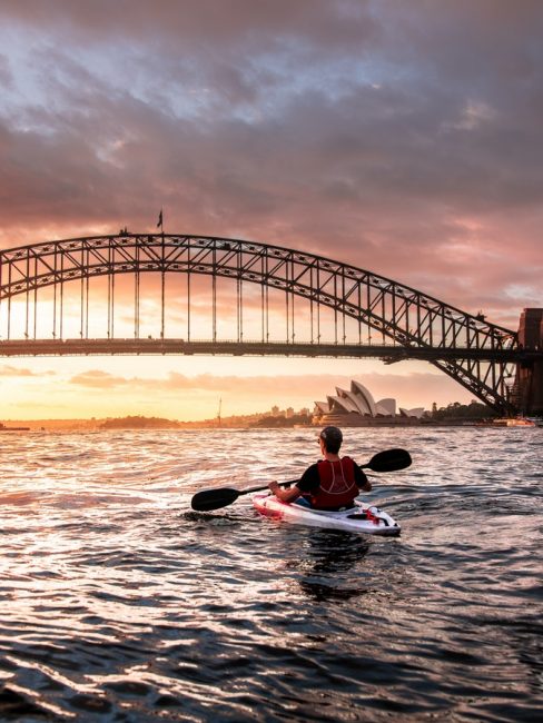 Kayak à Sydney