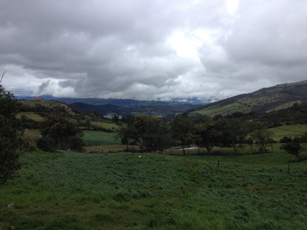 Sur la route de Guatavita