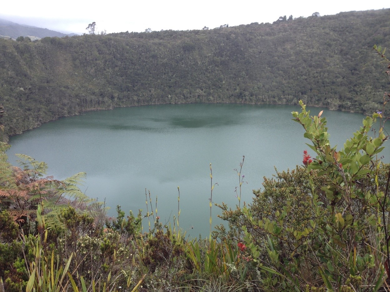 Vue sur la laguna jour de pluie