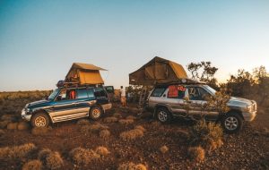 4X4 dans le bush australien 