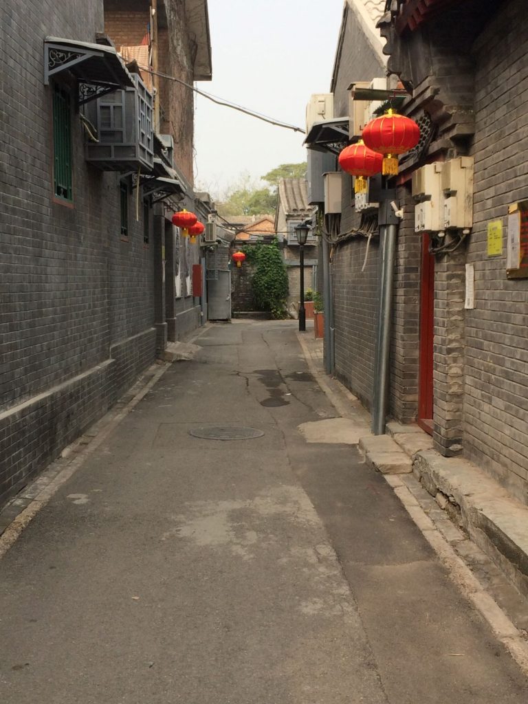 Hutong à Pékin