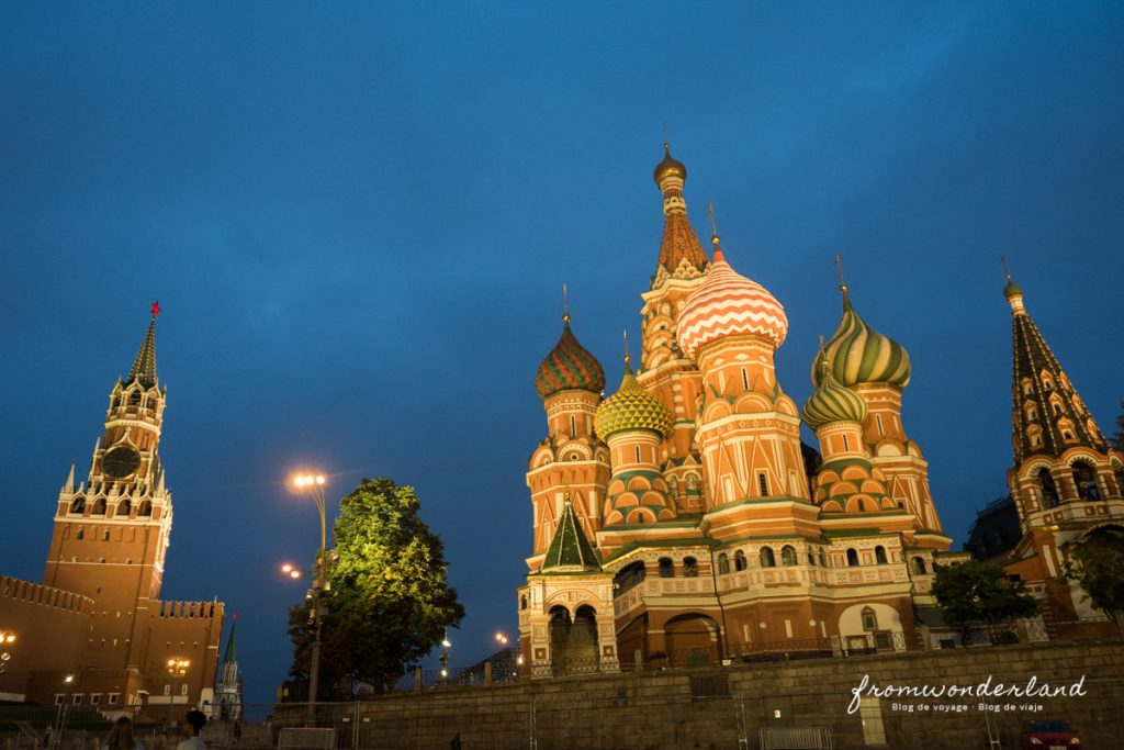 La place rouge de Moscou