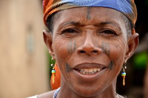 Femme au Bénin