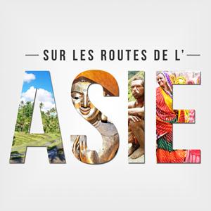 Sur les routes de l'asie logo podcast