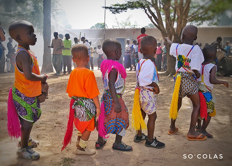 Enfants fête Sénégal