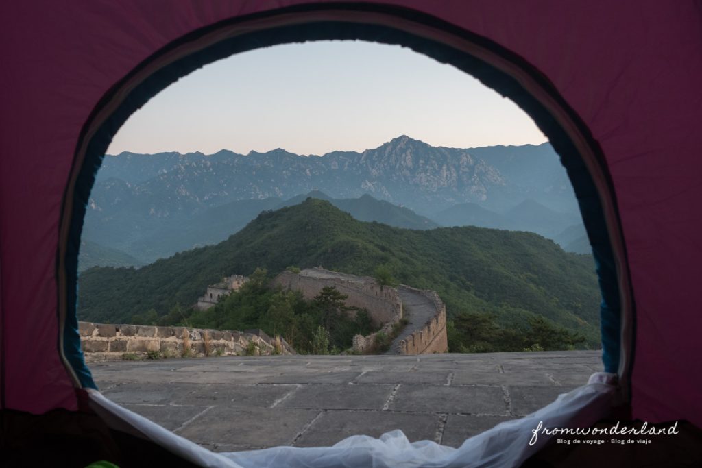 Reveil sur la Grande Muraille