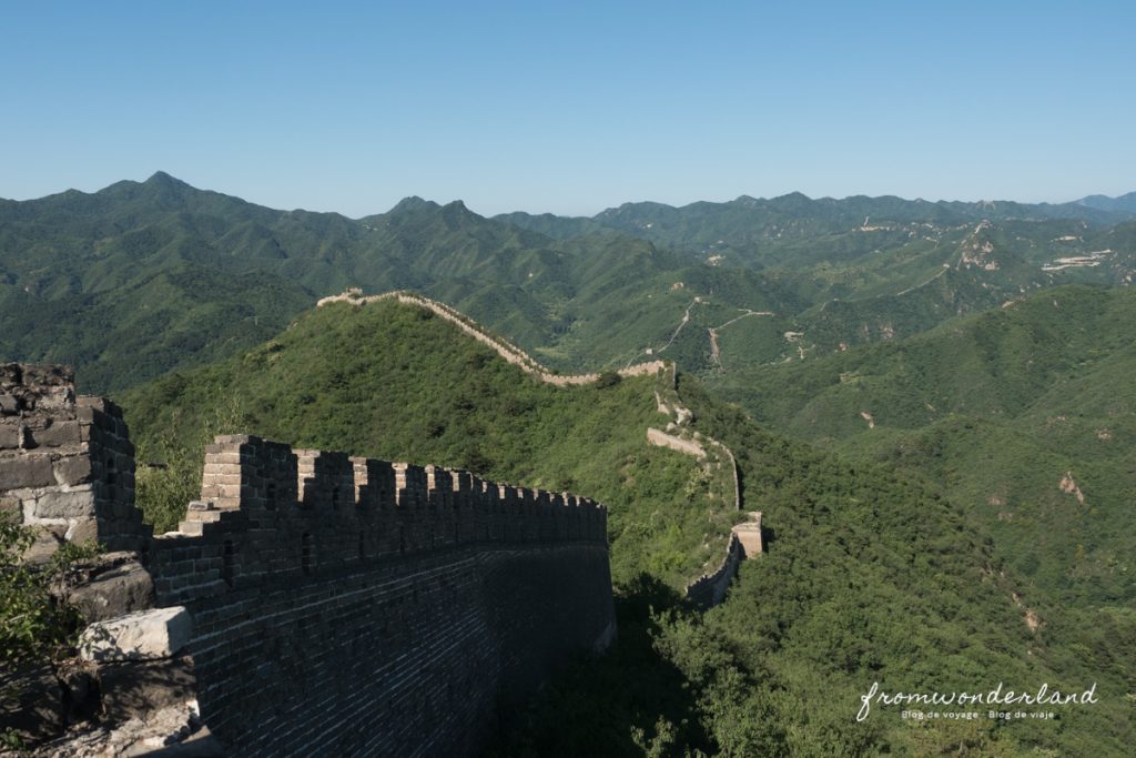 Randonnée sur la muraille