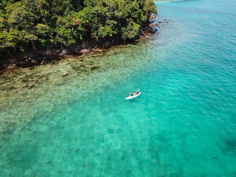 Sortie Kayak sur Koh Rong Sanloem