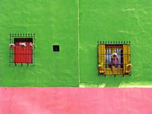 Rue colorée à Buenos Aires