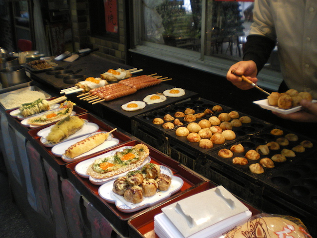 La gastronomie japonaise : les takoyaki