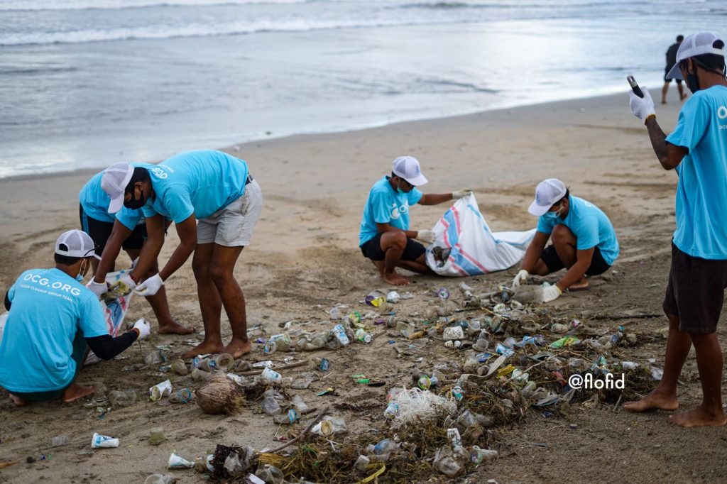 Pollution des océans à Bali