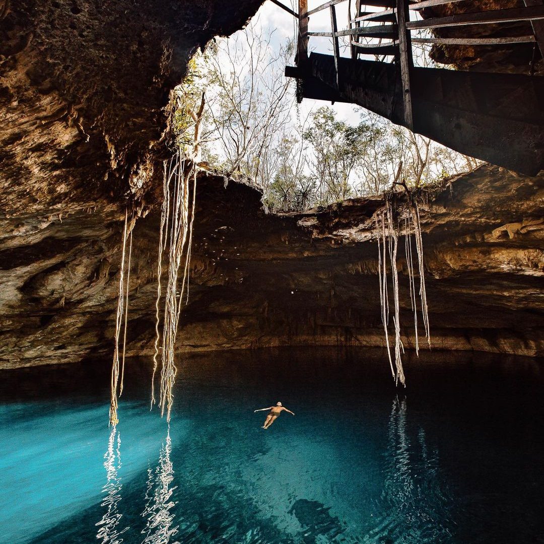 Les Cenotes lors d'un PVT Mexique