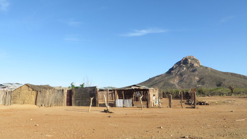 Guarija et les habitations