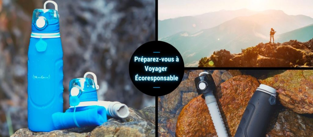 voyage écoresponsable et ses accessoires