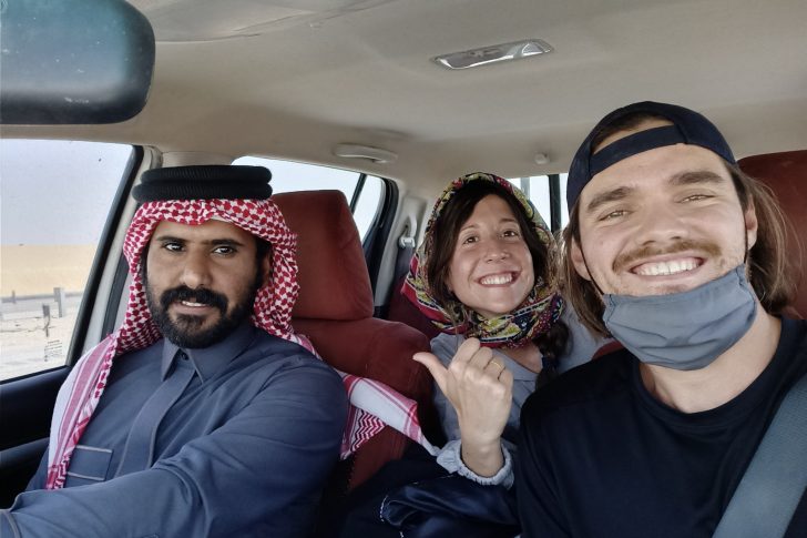 9a9288ffe2dfb6b7be7353cf670dc4e4 Arabie Saoudite en auto-stop