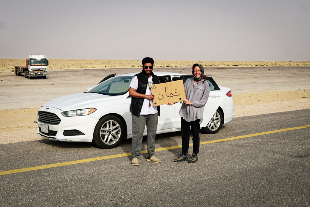 L'Arabie Saoudite en auto-stop