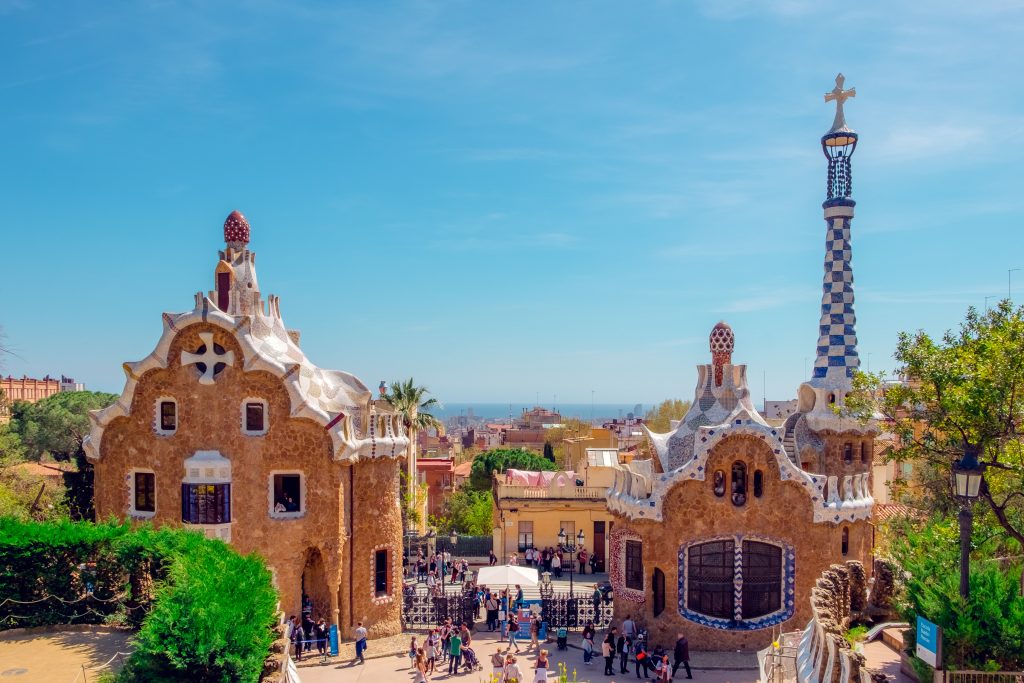 PARK GÜELL, Barcelone, Espagne