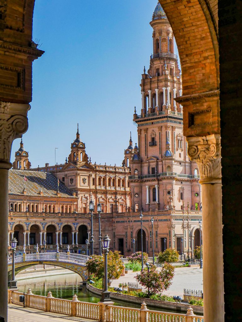 Plaza de Espana, Seville, Espagne