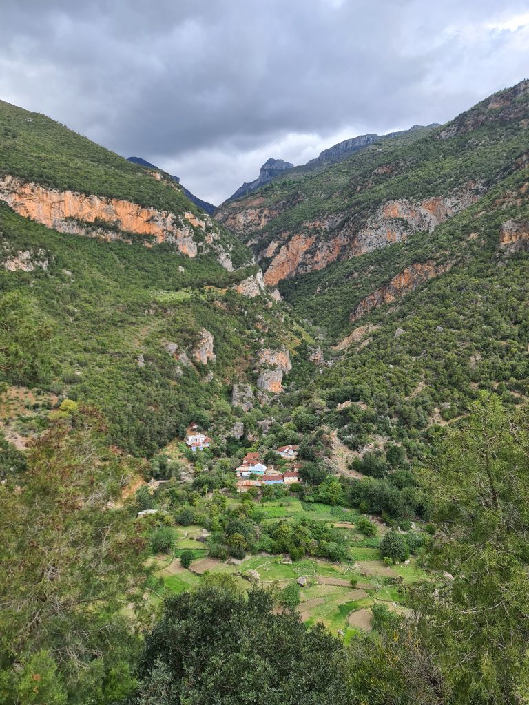 Paysages des routes au Maroc