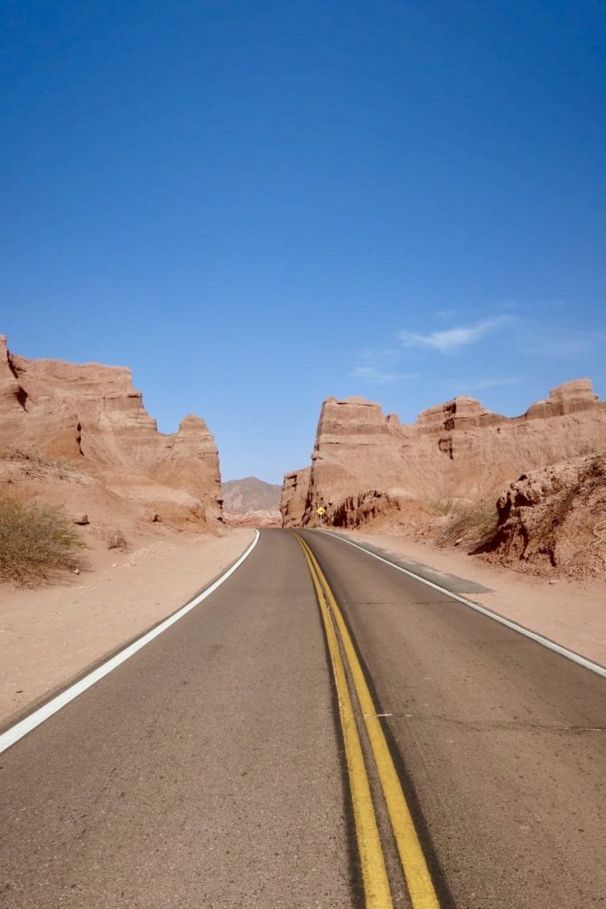 Les routes de l'Argentine à vélo