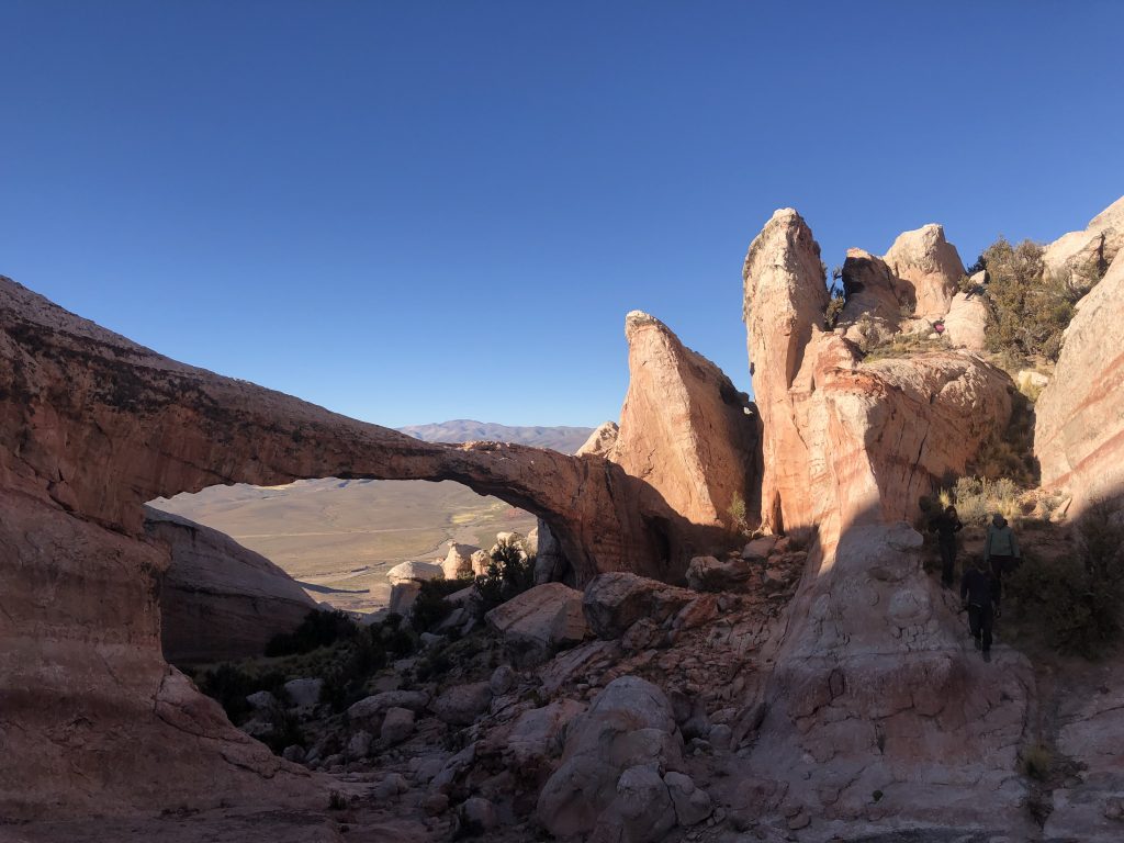 Les formations rocheuses de l'Argentine
