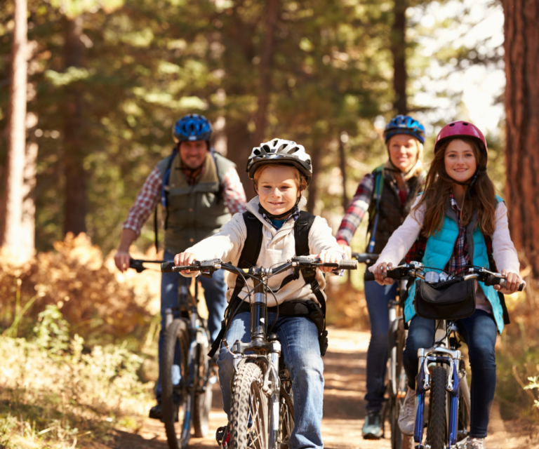 Famille vélo