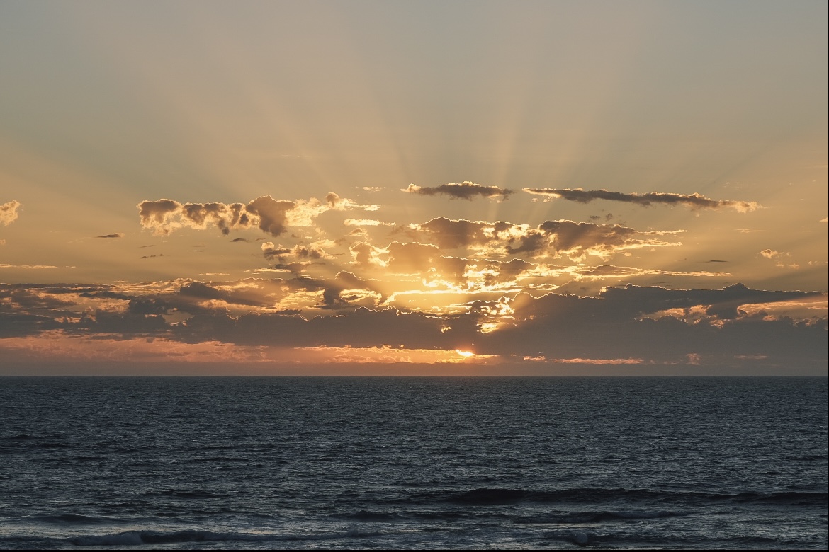 Coucher du soleil en Australie