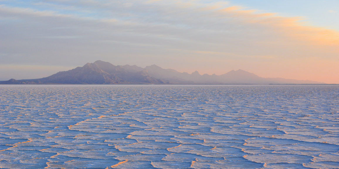 les Bonneville Salt Flats