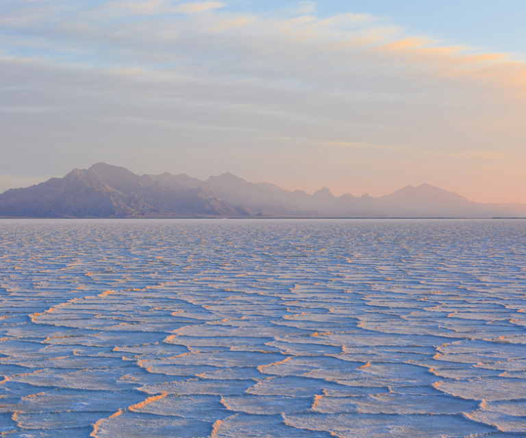 les Bonneville Salt Flats