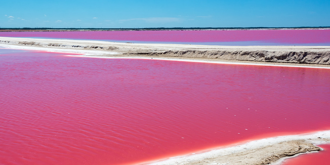 Le lagon Las Coloradas