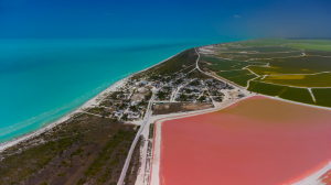 Le lagon Las Coloradas