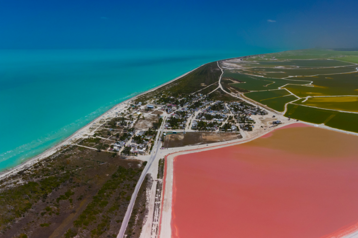 Le lagon Las Coloradas