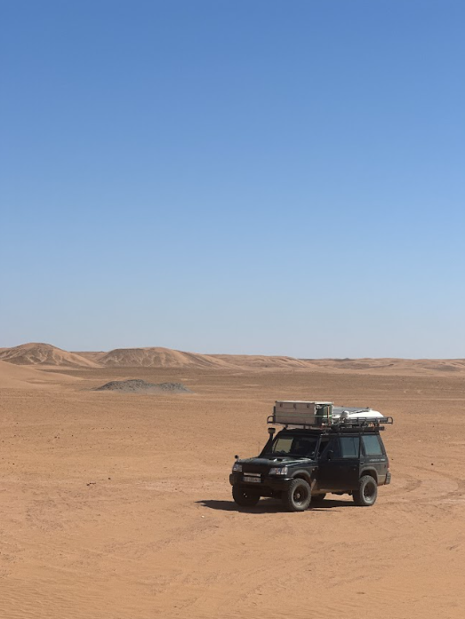 4x4 dans desert marocain
